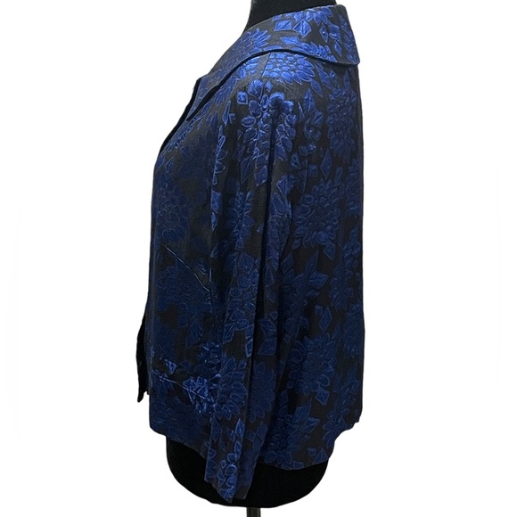 Vintage Brocade Cropped Jacket - Picture 3 of 5